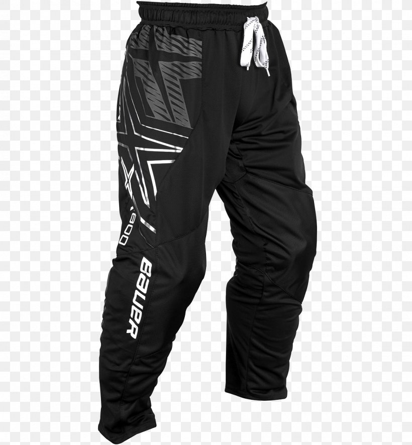 Roller In-line Hockey Bauer Hockey Hockey Protective Pants & Ski Shorts Roller Hockey, PNG, 1110x1200px, Roller Inline Hockey, Active Pants, Bauer Hockey, Black, Clothing Download Free