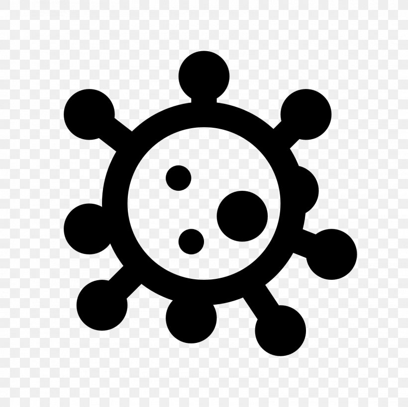 Computer Virus, PNG, 1600x1600px, Computer Virus, Antivirus Software, Black, Black And White, Microorganism Download Free