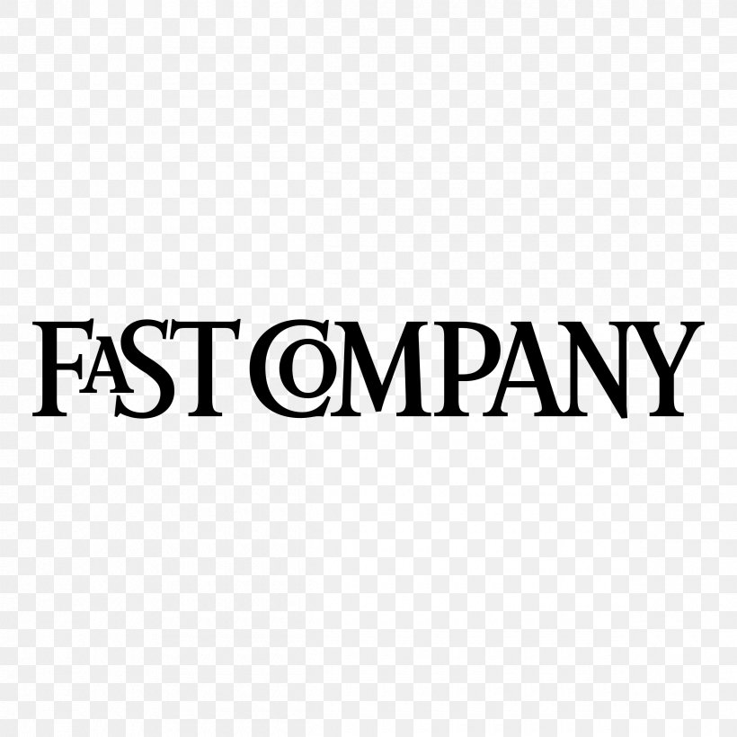 Fast Company Business Tombras Group Franchising Brand, PNG, 2400x2400px, Fast Company, Area, Black, Black And White, Brand Download Free