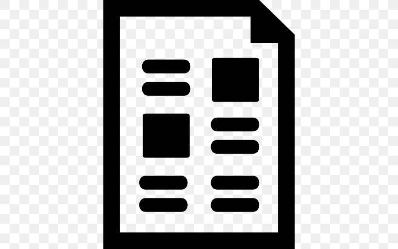 Document Text Column, PNG, 512x512px, Document, Area, Black And White, Brand, Column Download Free