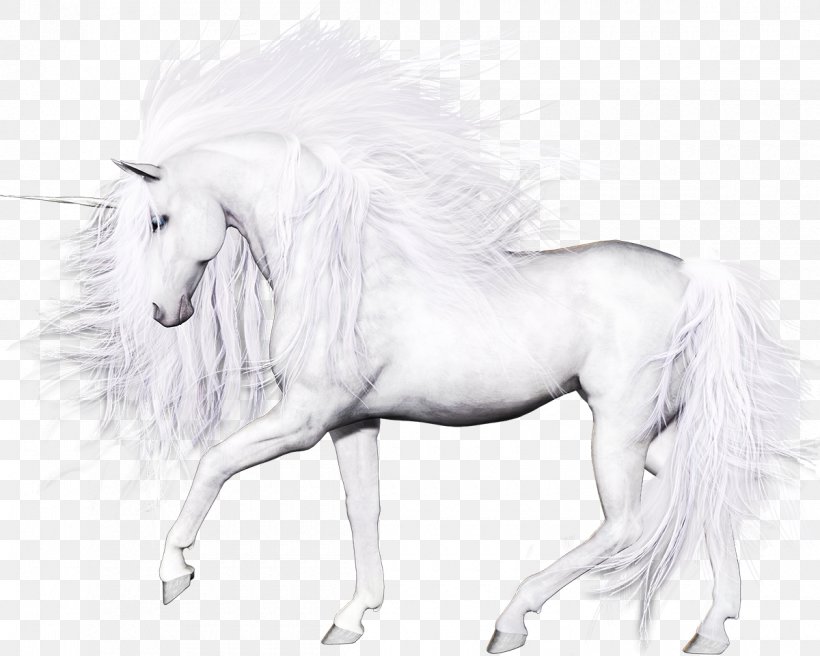 Horse Unicorn Clip Art, PNG, 1200x961px, Horse, Animal Figure, Artwork, Black And White, Drawing Download Free