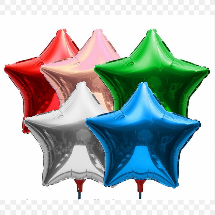 Toy Balloon Star Holiday, PNG, 1000x1000px, Balloon, Artikel, Ball, Birthday, Foil Download Free