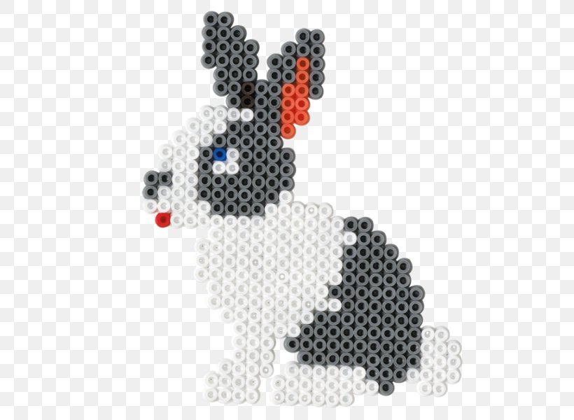 Easter Bunny Beadwork Rabbit Craft, PNG, 532x600px, Easter Bunny, Angora Rabbit, Animal, Art, Bead Download Free