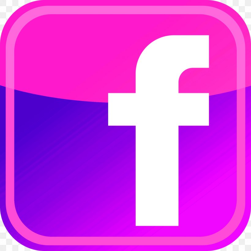 Facebook Purple Clip Art Pink, PNG, 1024x1024px, Facebook, Area, Button, Logo, Magenta Download Free