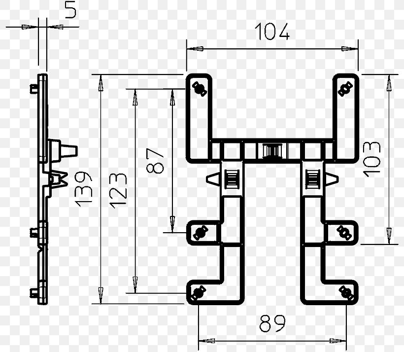 Floor Plan Technical Drawing, PNG, 800x714px, Floor Plan, Area, Black And White, Circuit Component, Diagram Download Free