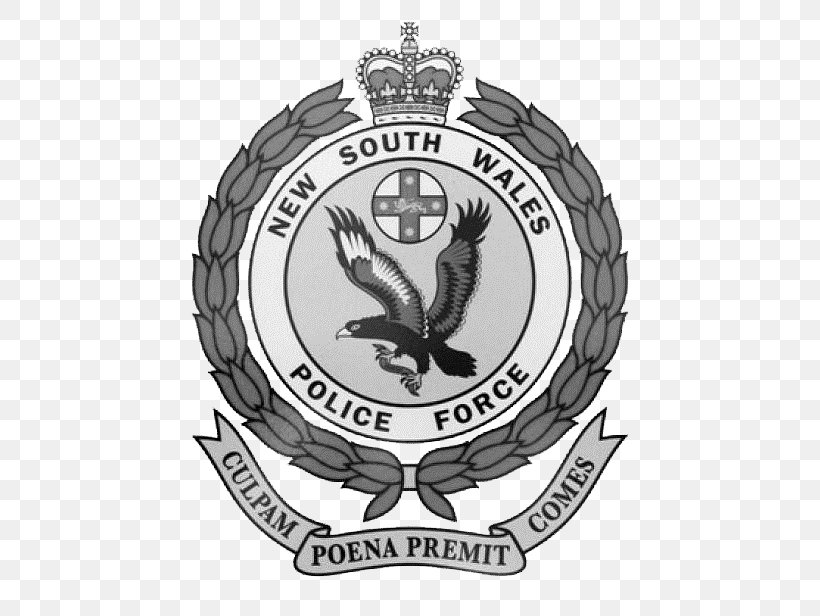 New South Wales Police Force SRC Course Superintendent, PNG, 565x616px, New South Wales, Arrest Warrant, Badge, Black And White, Brand Download Free