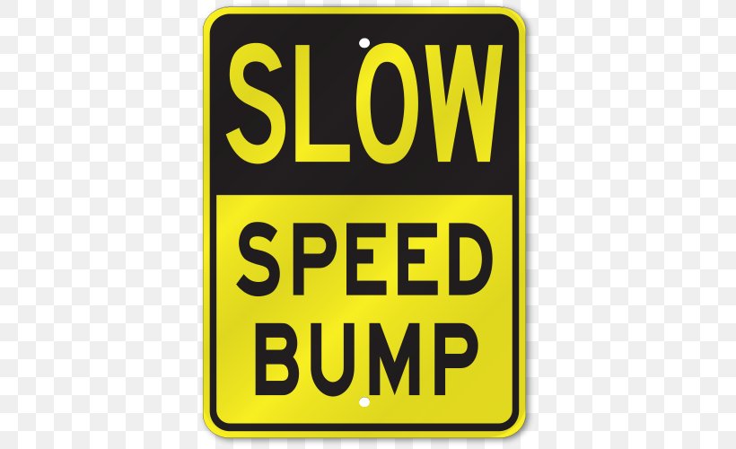 Speed Bump Traffic Sign Warning Sign Driving, PNG, 500x500px, Speed Bump, Area, Brand, Driving, Logo Download Free
