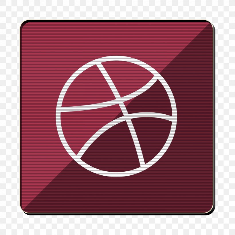 Dribbble Icon Gloss Icon Media Icon, PNG, 1240x1240px, Dribbble Icon, Gloss Icon, Magenta, Maroon, Media Icon Download Free