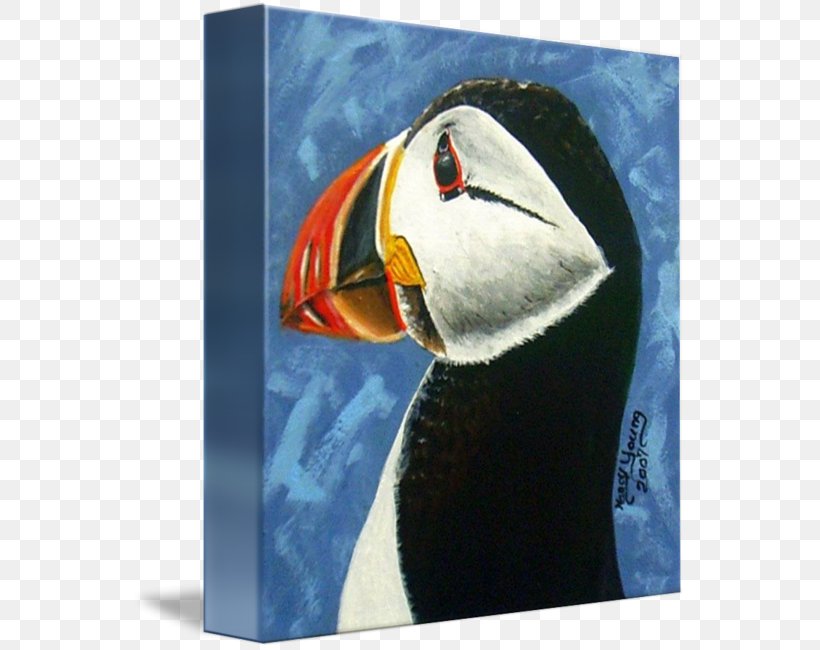 Puffin Painting Beak Toucan Tile, PNG, 554x650px, Puffin, Beak, Bird, Charadriiformes, Coasters Download Free
