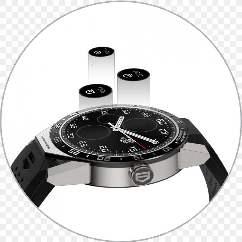 Smartwatch TAG Heuer Connected Clock, PNG, 988x988px, Watch, Android, Brand, Clock, Hardware Download Free