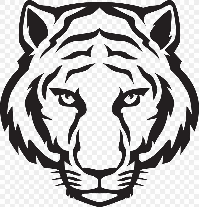 Outline draw tiger Stock Vector Image & Art - Alamy