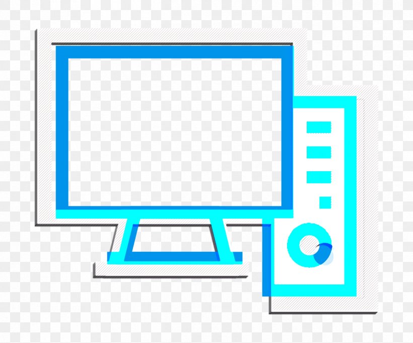 Computer Icon Desktop Icon Electronic Icon, PNG, 1298x1078px, Computer Icon, Azure, Blue, Computer Monitor, Computer Monitor Accessory Download Free