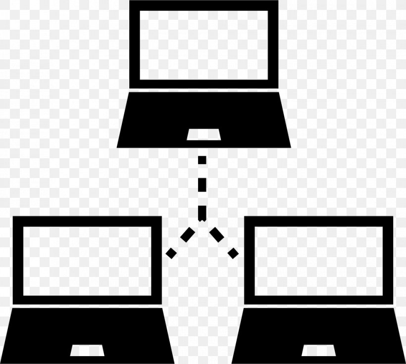 Laptop Computer Network Clip Art, PNG, 980x880px, Laptop, Area, Black, Black And White, Brand Download Free