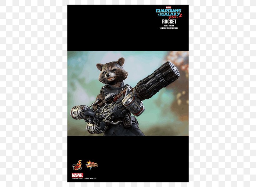 Rocket Raccoon Hot Toys Limited Action & Toy Figures 1:6 Scale Modeling, PNG, 600x600px, 16 Scale Modeling, Rocket Raccoon, Action Figure, Action Toy Figures, Collectable Download Free