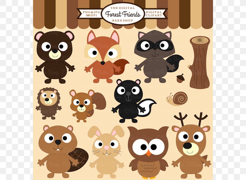 Squirrel Woodland Forest Clip Art, PNG, 600x600px, Squirrel, Animal, Beak, Bird, Bird Of Prey Download Free