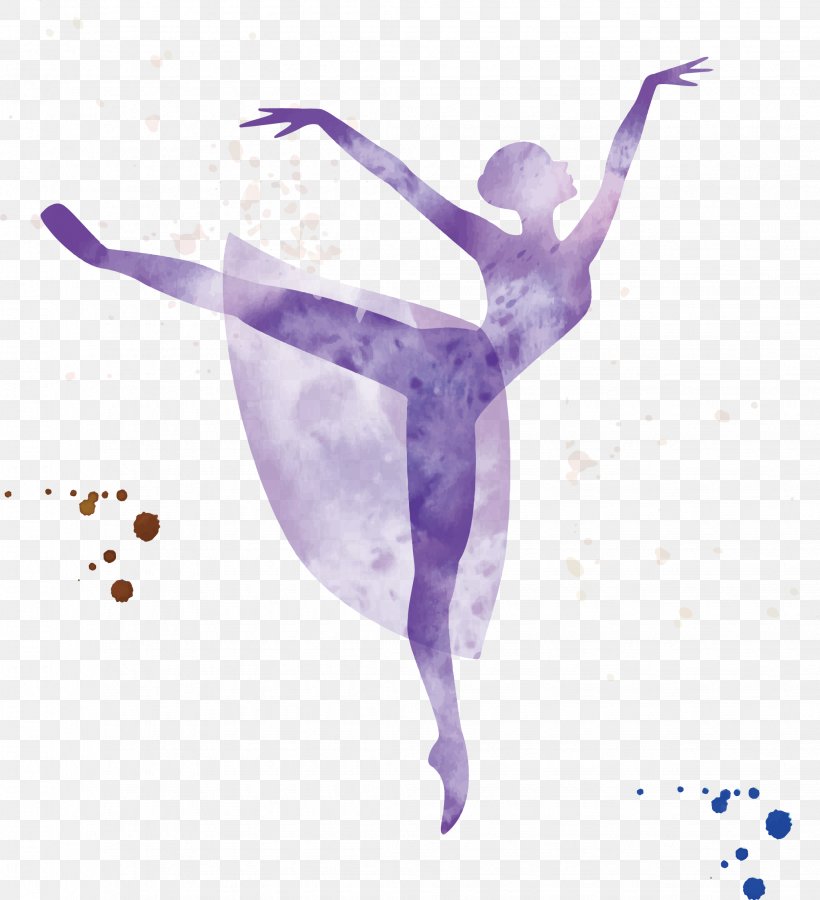Ballet Dancer Ballet Dancer Silhouette, PNG, 2057x2259px, Watercolor, Cartoon, Flower, Frame, Heart Download Free