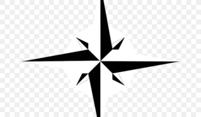 Compass Rose Clip Art Vector Graphics Stock.xchng Image, PNG, 640x480px, Compass Rose, Black, Black And White, Compass, Leaf Download Free