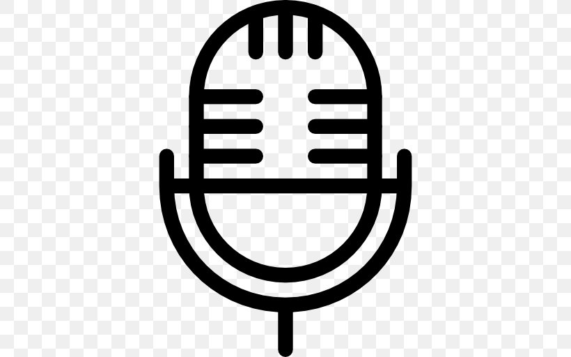 Microphone Loudspeaker Sound Recording And Reproduction, PNG, 512x512px, Microphone, Application Programming Interface, Black And White, Computer Program, Dictation Machine Download Free