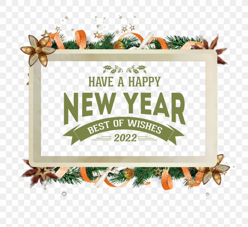 Happy New Year 2022 2022 New Year 2022, PNG, 3000x2746px, Christmas Day, Bauble, Birthday, Christmas Card, Christmas Photo Frame Download Free