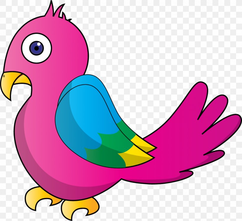 Bird Parrot Cartoon Clip Art, PNG, 1008x920px, Bird, Art, Artwork, Beak, Cartoon Download Free