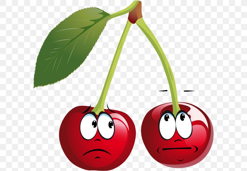 Cherry Emoticon Smiley Clip Art, PNG, 600x570px, Cherry, Blue, Cartoon, Emoticon, Food Download Free