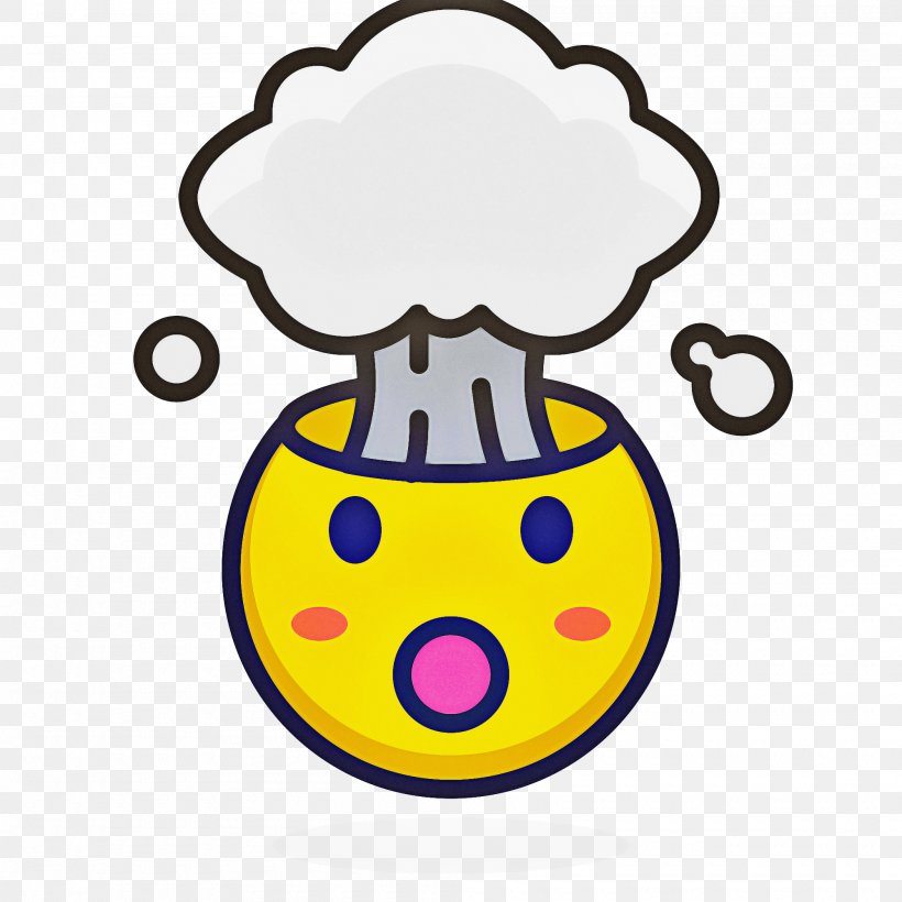 Emoji Smile, PNG, 2000x2000px, Emoticon, Emoji, Happy, Smile, Yellow Download Free