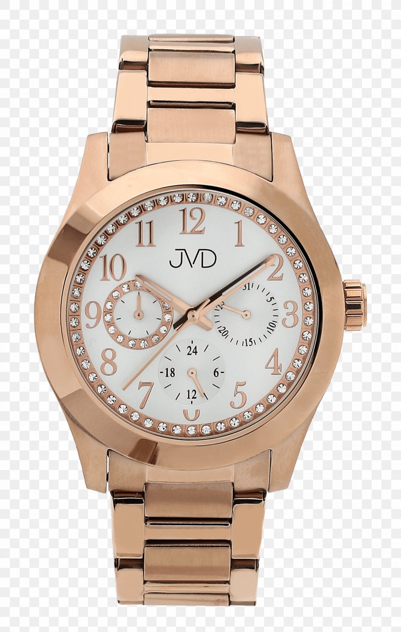 Watch Fossil Group Quartz Clock Gold, PNG, 1300x2048px, Watch, Automatic Watch, Beige, Bracelet, Brown Download Free