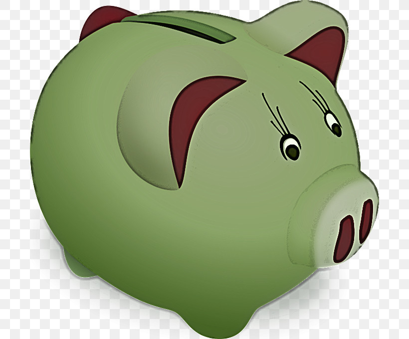 Piggy Bank, PNG, 700x680px, Green, Cartoon, Money Handling, Piggy Bank, Saving Download Free