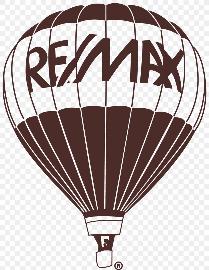 RE/MAX, LLC RE/MAX Real Estate (Kamloops) Estate Agent The Gina Ziegler Group, PNG, 1297x1669px, Remax Llc, Black And White, Estate Agent, Hot Air Balloon, House Download Free