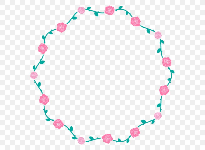 Flower Wreath Rose, PNG, 600x600px, Flower, Bead, Body Jewelry, Fashion Accessory, Heart Download Free