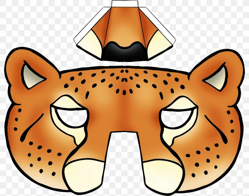 Leopard Mask Cheetah Headgear Whiskers, PNG, 1270x1000px, Leopard, Animal Print, Artwork, Big Cats, Carnival Download Free