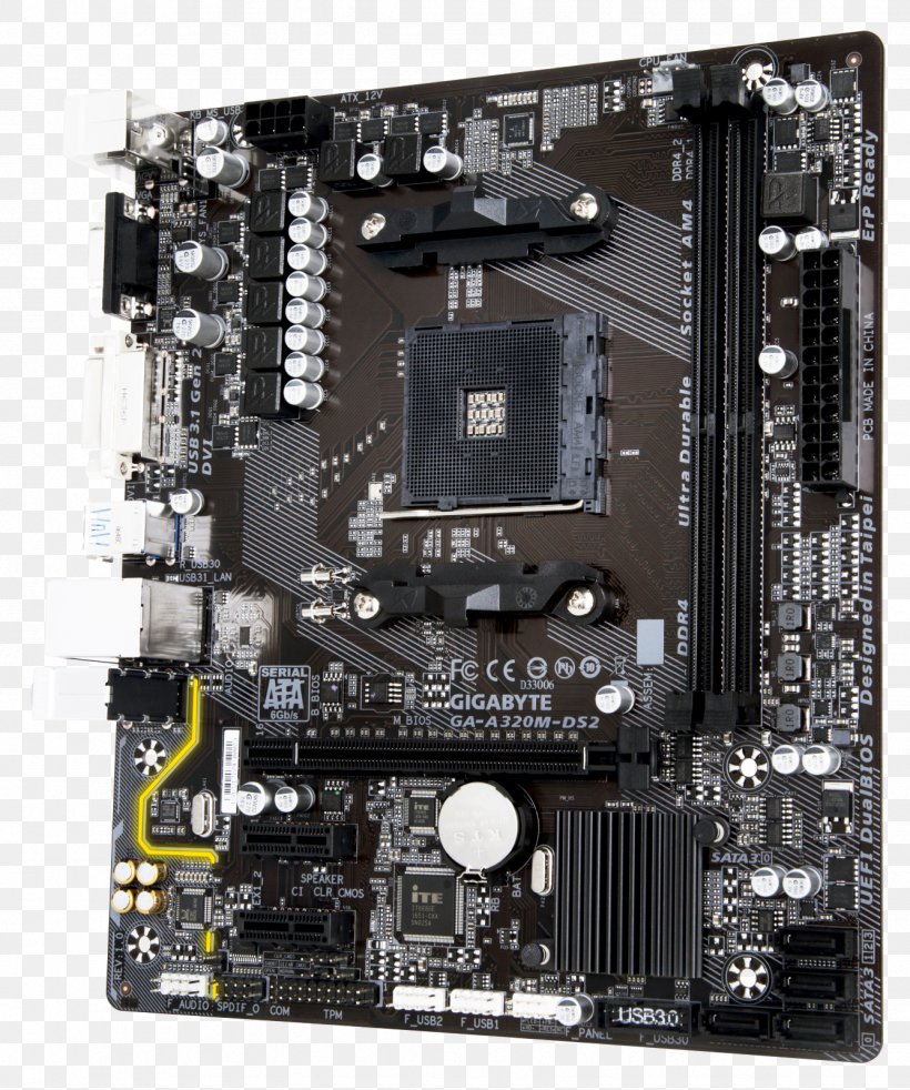 Socket AM4 Intel Motherboard Gigabyte Technology MicroATX, PNG, 1336x1600px, Socket Am4, Atx, Central Processing Unit, Computer Component, Computer Hardware Download Free