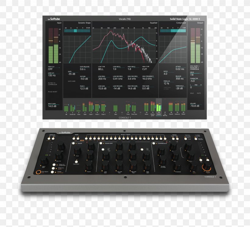 Audio Mixers Plug-in Digital Audio Workstation Universal Audio Oxford Consoles Ltd, PNG, 2048x1862px, Audio Mixers, Audio, Computer Hardware, Computer Software, Controller Download Free