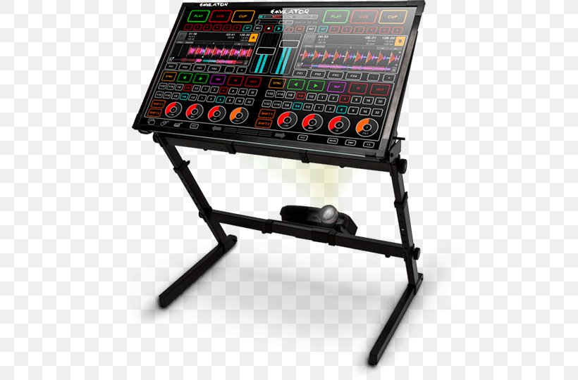 Dj Console - IPod Touch DJ Controller Disc Jockey Audio Mixers Traktor PNG