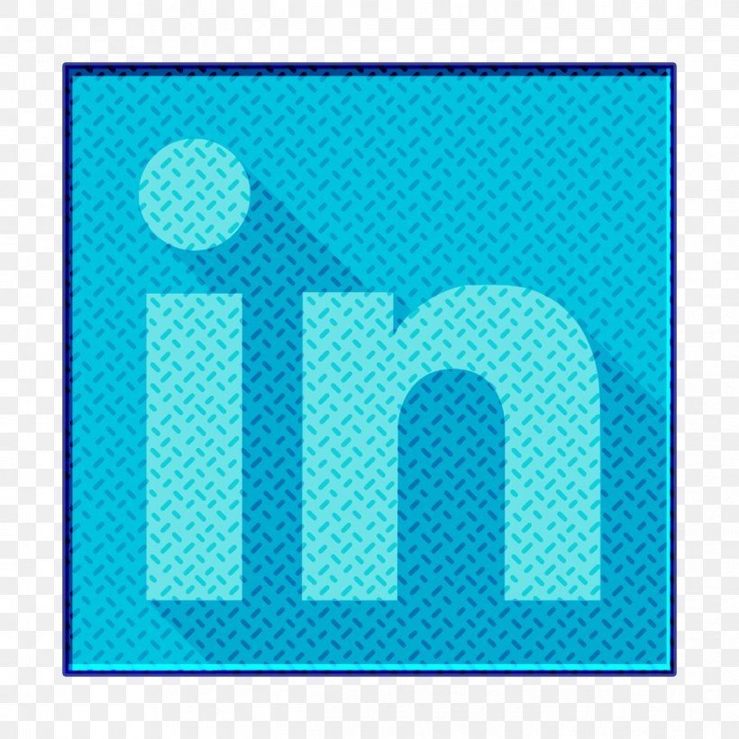 Linkedin Icon Social Icon, PNG, 1244x1244px, Linkedin Icon, Aqua, Azure, Blue, Electric Blue Download Free