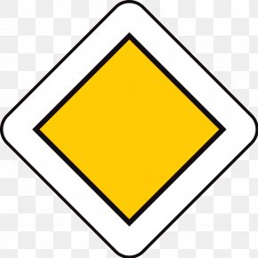 Road Sign - Priority Signs Traffic Sign Clip Art PNG