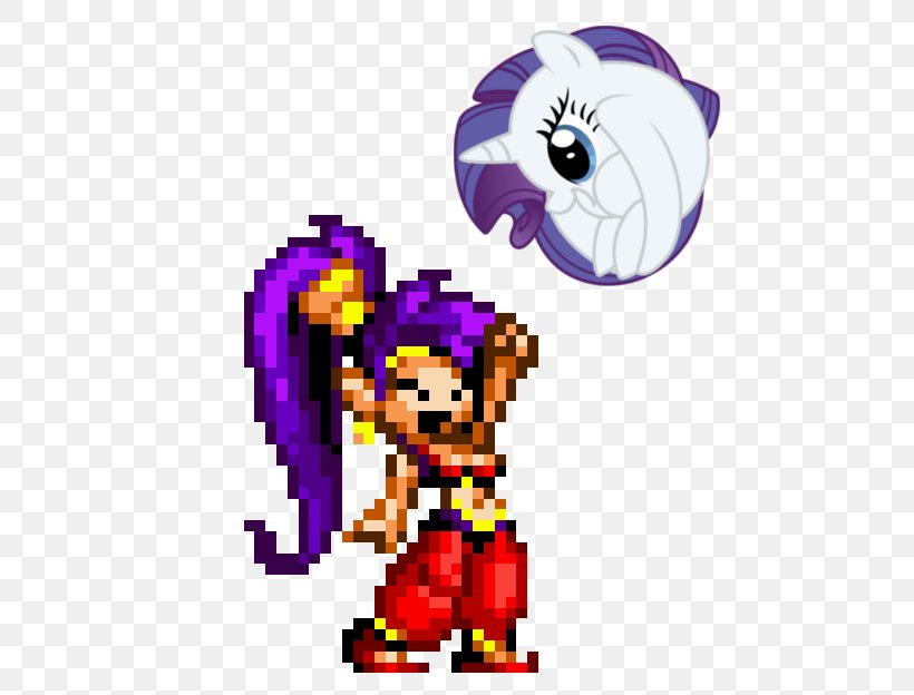 Shantae And The Pirate's Curse Shantae: Half-Genie Hero Rarity Horse, PNG, 640x624px, Watercolor, Cartoon, Flower, Frame, Heart Download Free