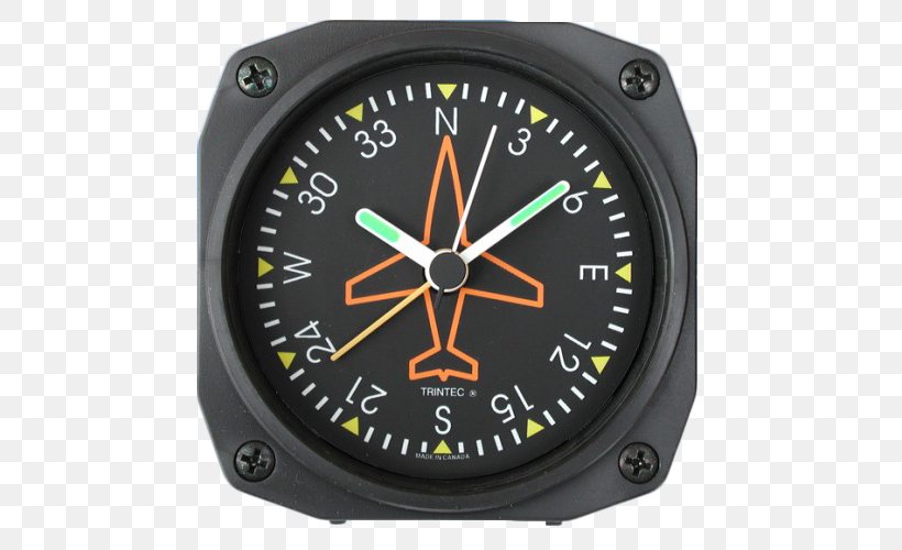 Aircraft Airplane Heading Indicator Alarm Clocks, PNG, 518x500px, Aircraft, Aircraft Pilot, Airplane, Alarm Clocks, Attitude Indicator Download Free