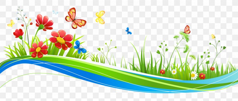 Butterfly Clip Art, PNG, 1280x546px, Butterfly, Flora, Flower, Grass, Grass Family Download Free