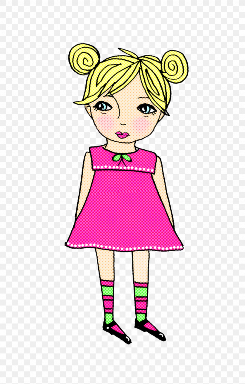 Cartoon Pink Child Happy Smile, PNG, 923x1444px, Cartoon, Child, Doll, Happy, Pink Download Free