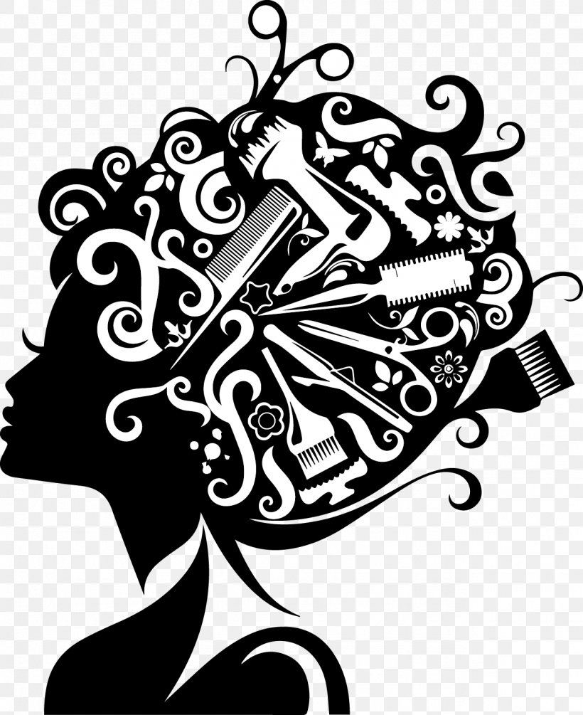Comb Hairdresser Beauty Parlour Hairstyle Clip Art, PNG, 1284x1575px