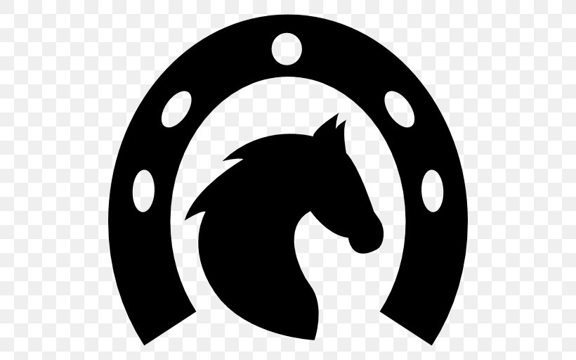 Horseshoe Clip Art, PNG, 512x512px, Horse, Autocad Dxf, Black, Black And White, Drawing Download Free