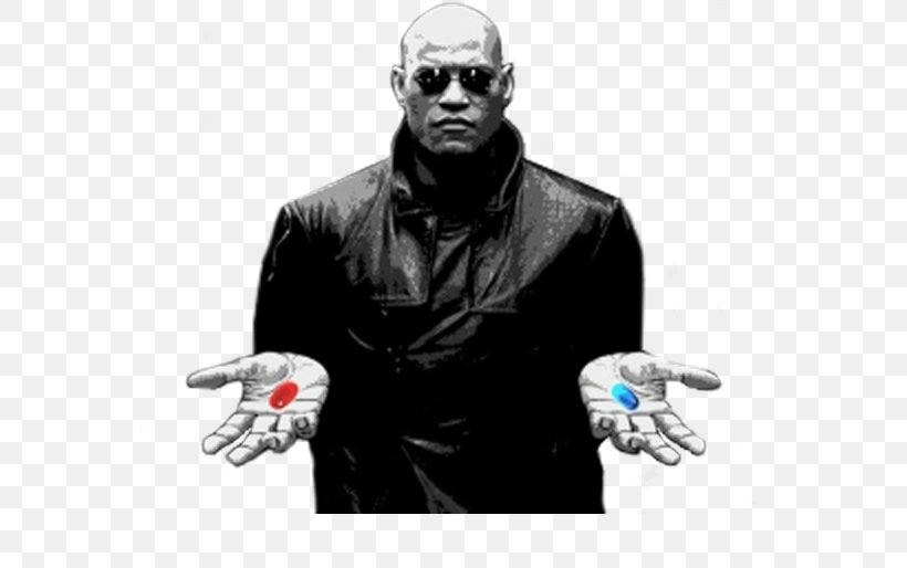 Morpheus Neo The Matrix YouTube Red Pill And Blue Pill, PNG, 594x514px