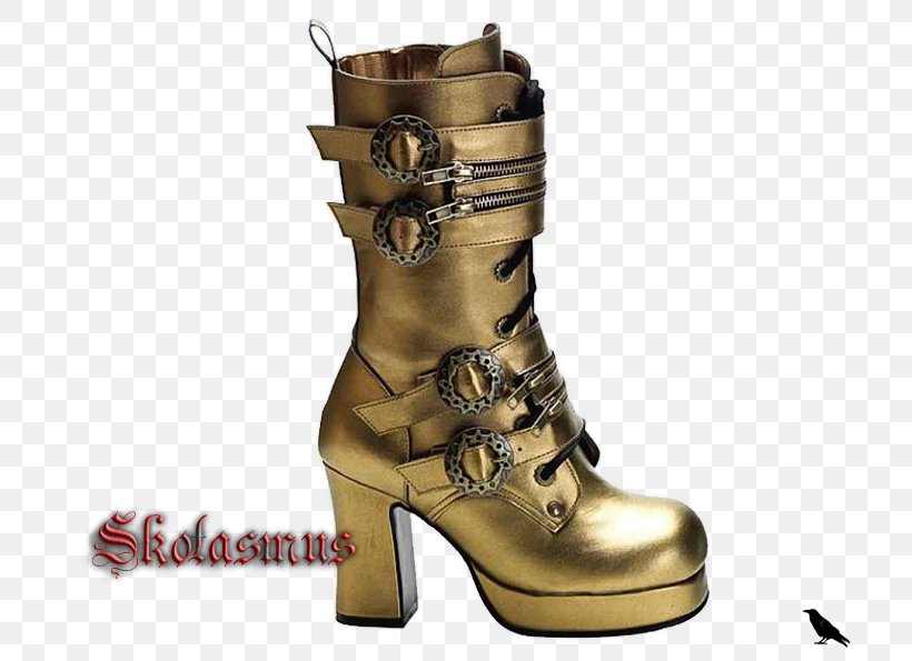 Knee-high Boot Steampunk High-heeled Shoe, PNG, 737x595px, Boot, Artificial Leather, Buckle, Clothing, Fashion Boot Download Free