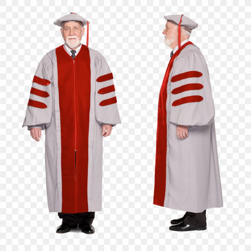 Robe Academic Dress Doctor Of Philosophy Doctorate Graduation Ceremony, PNG, 1500x1500px, Robe, Academic Degree, Academic Dress, Academician, Cap Download Free