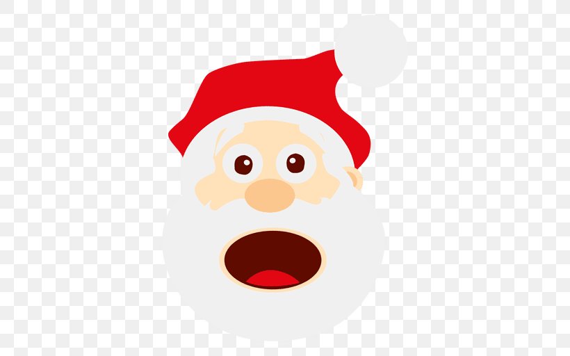 Santa Claus Smile Clip Art, PNG, 512x512px, Santa Claus, Christmas, Christmas Decoration, Christmas Ornament, Document File Format Download Free