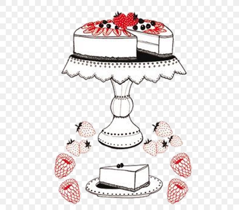 Strawberry Cream Cake Strawberry Pie Illustrator Illustration, PNG, 573x719px, Strawberry Cream Cake, Aedmaasikas, Art, Cake, Cake Decorating Download Free