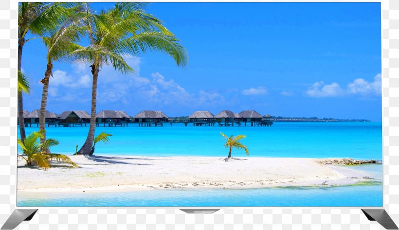 Desktop Wallpaper Fiji 1080p High-definition Television, PNG, 1973x1140px, 4k Resolution, Fiji, Bay, Beach, Caribbean Download Free