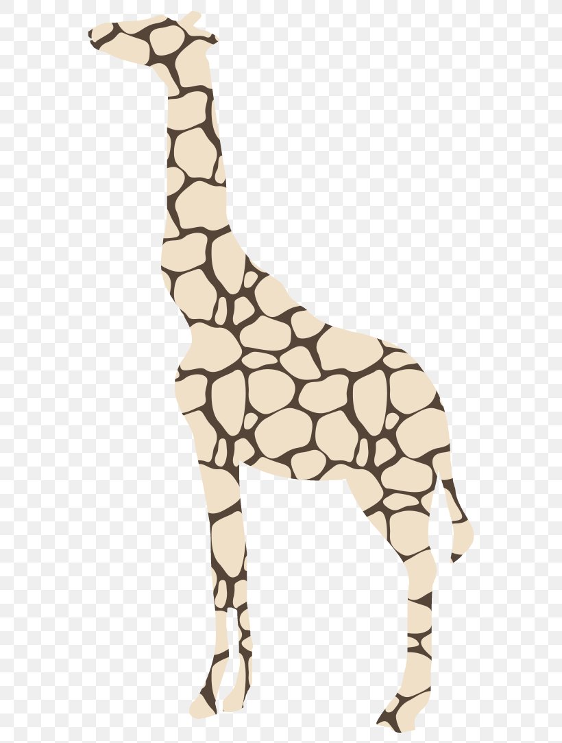 Giraffe Euclidean Vector Animal Clip Art, PNG, 594x1083px, Giraffe, Animal, Animal Figure, Apng, Fauna Download Free