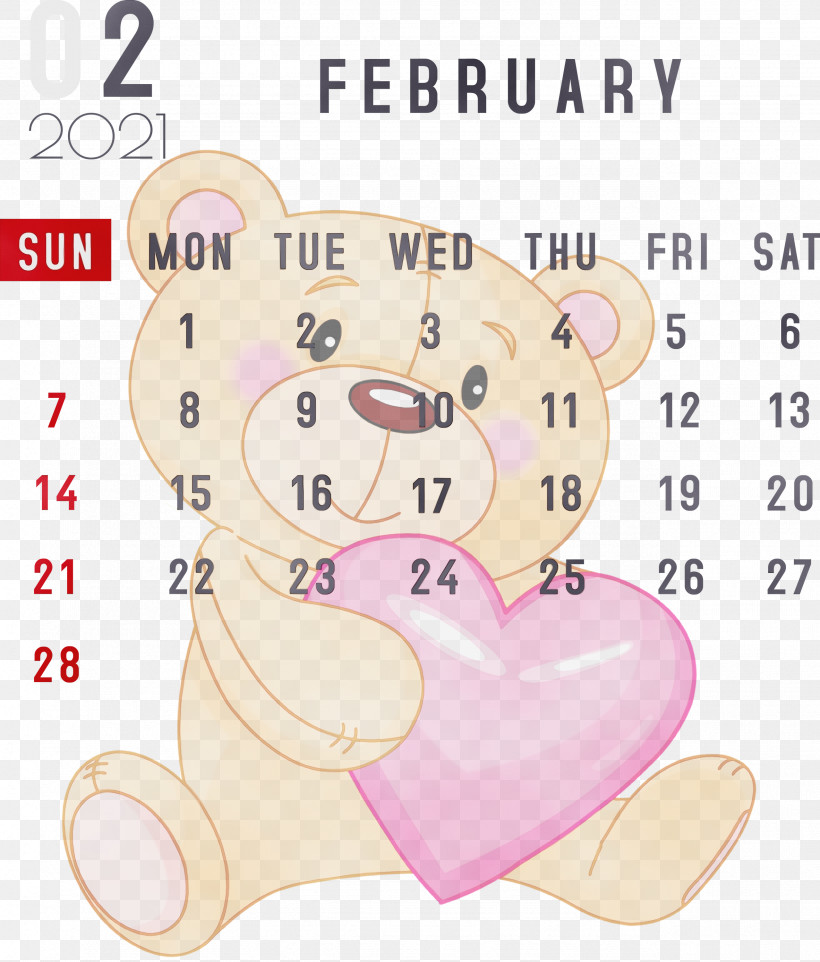 Teddy Bear, PNG, 2556x3000px, 2021 Calendar, Bears, Biology, Cartoon, Geometry Download Free